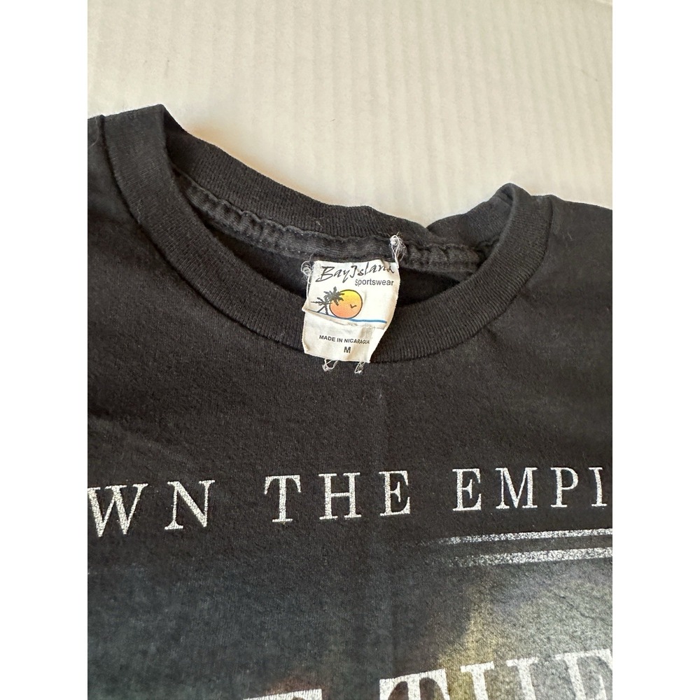 Crown The Empire Let The Fire Rise Black Graphic Band Tee Shirt Mens Medium - Picture 5 of 7